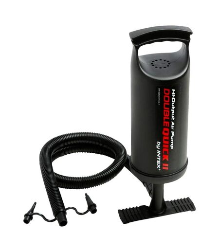 Gonfleur Pneumatique Manuel Double Action 36cm Noir