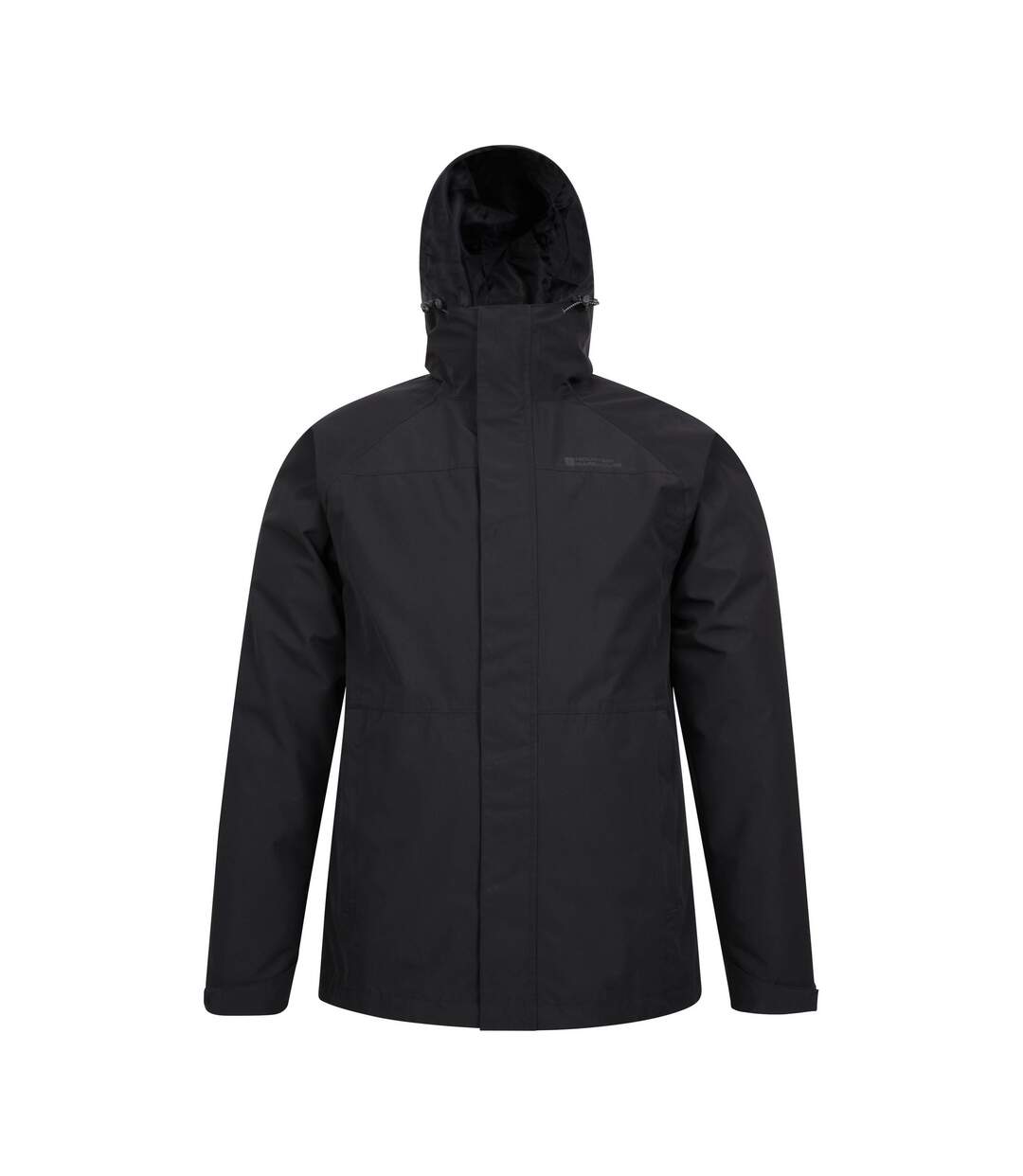 Veste imperméable alaskan homme noir Mountain Warehouse-1