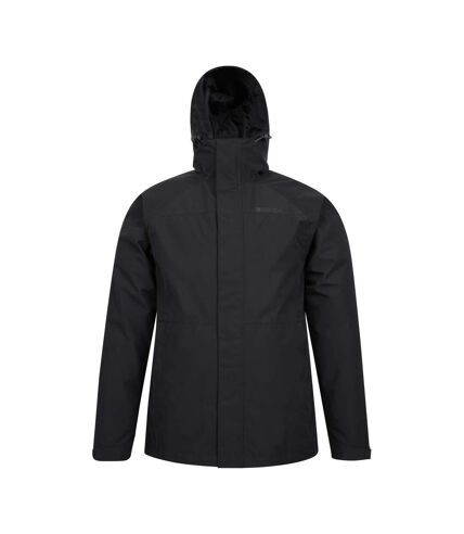 Veste imperméable alaskan homme noir Mountain Warehouse