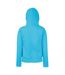 Fruit Of The Loom Ladies Lady Fit Hooded Sweatshirt / Hoodie (Azure Blue) - UTBC363