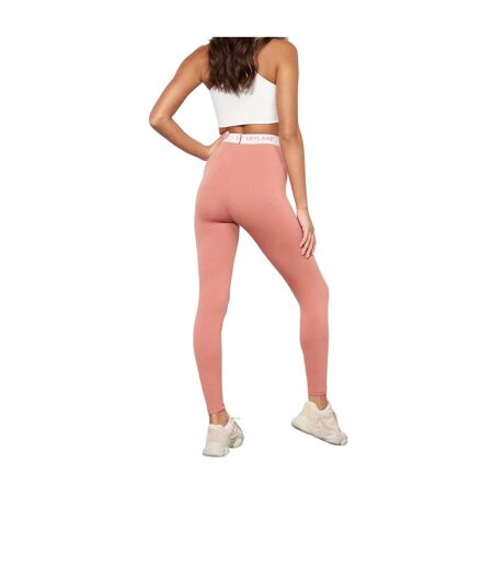 Legging Matalina Femme Rose Foncé Lily Lane