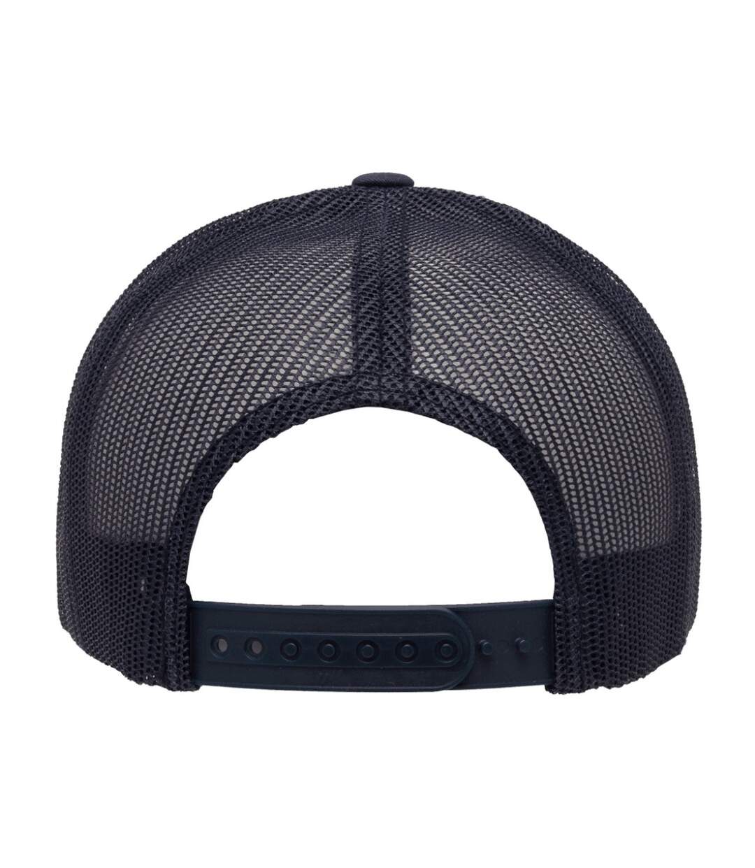 Casquette trucker flexfit bleu marine Yupoong-2