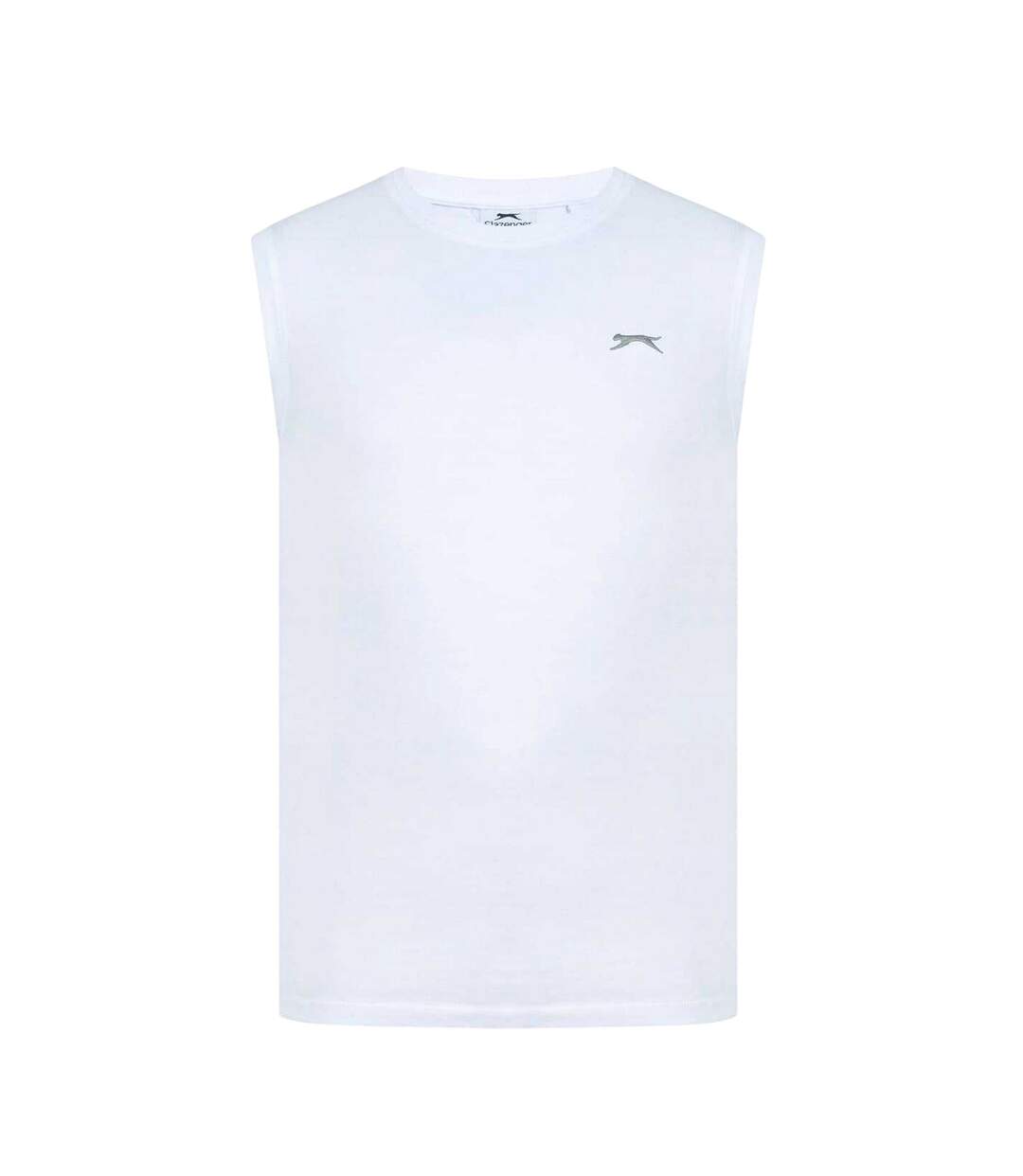 Débardeur Motif/style Logo Homme Blanc Slazenger-1