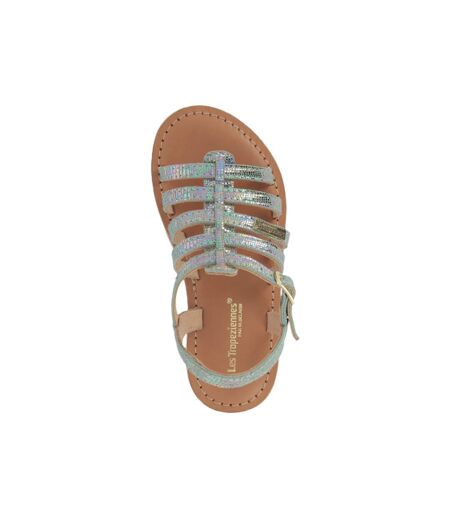 Sandales Plate Cuir Enfant Les Tropeziennes Bexaco