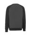 Mens Witten Unique Sweatshirt Dark Anthracite Black Mascot-2