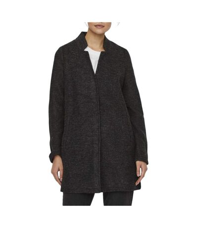 Manteau Gris Foncé Femme Vero Moda Brushedkatrine - L