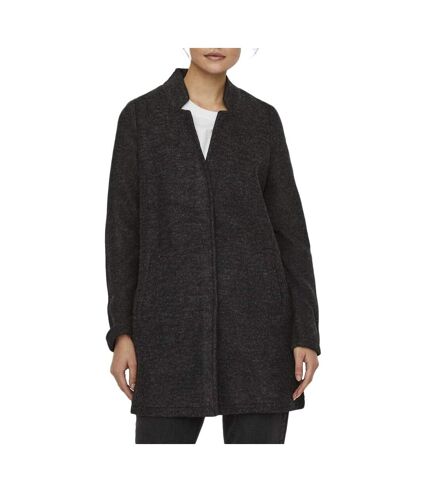 Manteau Gris Foncé Femme Vero Moda Brushedkatrine - S