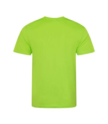 AWDis Just Cool Mens Performance Plain T-Shirt (Electric Green) - UTRW683