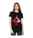 Disney Womens/Ladies Incredibles 2 Incredible Baby Cotton Boyfriend T-Shirt (Noir) - UTBI41892-2