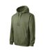 Sweat À Capuche Moon Homme Vert Malfini-3