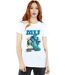 Disney - T-shirt MONSTERS UNIVERSITY POSTER - Femme (Blanc) - UTBI17091-2
