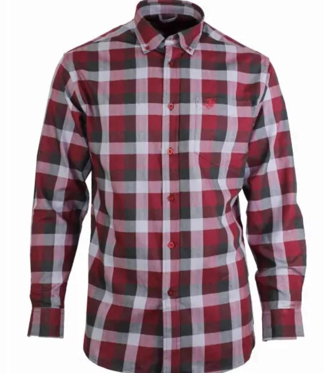 Chemise à carreaux manches longues TRILOGY2-1
