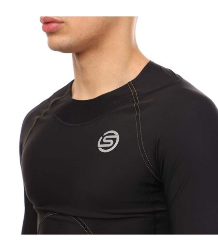 T-shirt Manches Longues Series-3 Homme Noir Skins