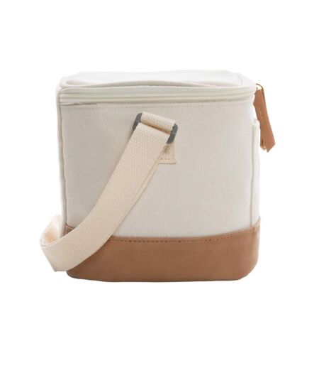 6l recycled canvas cooler bag one size off white XD Collection