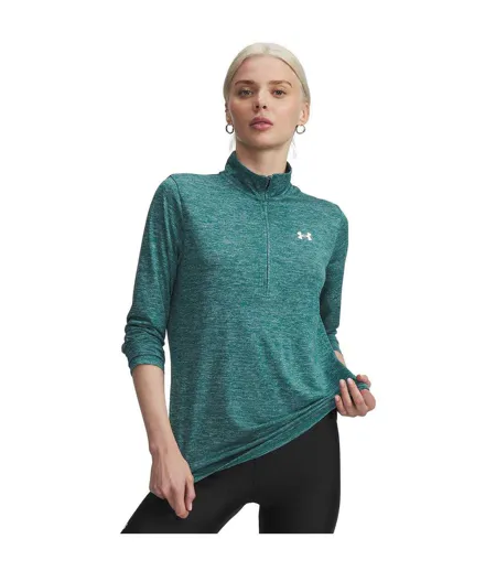 Haut Motif/style Texturé Tech Femme Vert Under Armour