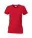 T-shirt Femme Rouge James And Nicholson-1