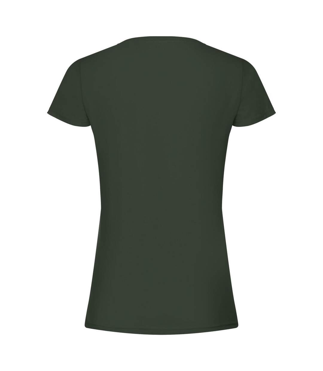 T-shirt Femme Vert Bouteille Fruit Of The Loom-2