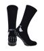 3 Pack Mens Bamboo Crew Grip Socks | Reinforced Heel & Toe Soft Non Slip Socks-3