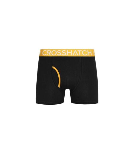 Pack of 3  Mens payso boxer shorts  yellow Crosshatch