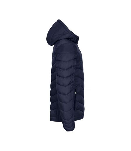 Mens Idaho Padded Jacket Dark Navy Clique