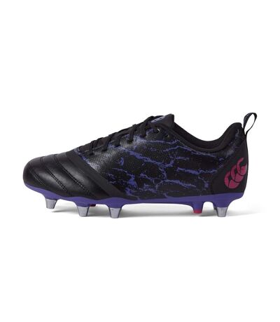 Canterbury - Chaussures de rugby STAMPEDE TEAM - Homme (Noir / Violet) - UTCS1898
