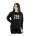 Disney Sweat-shirt Womens/Ladies Mickey Mouse And Friends Faces (Noir) - UTBI29062-2