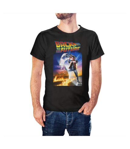 Back To The Future - T-shirt - Adulte (Noir) - UTHE266