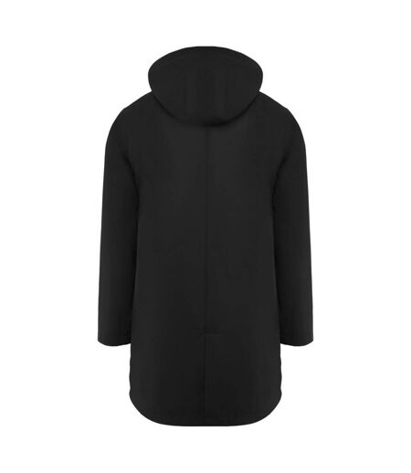Roly Mens Sitka Waterproof Raincoat (Solid Black)