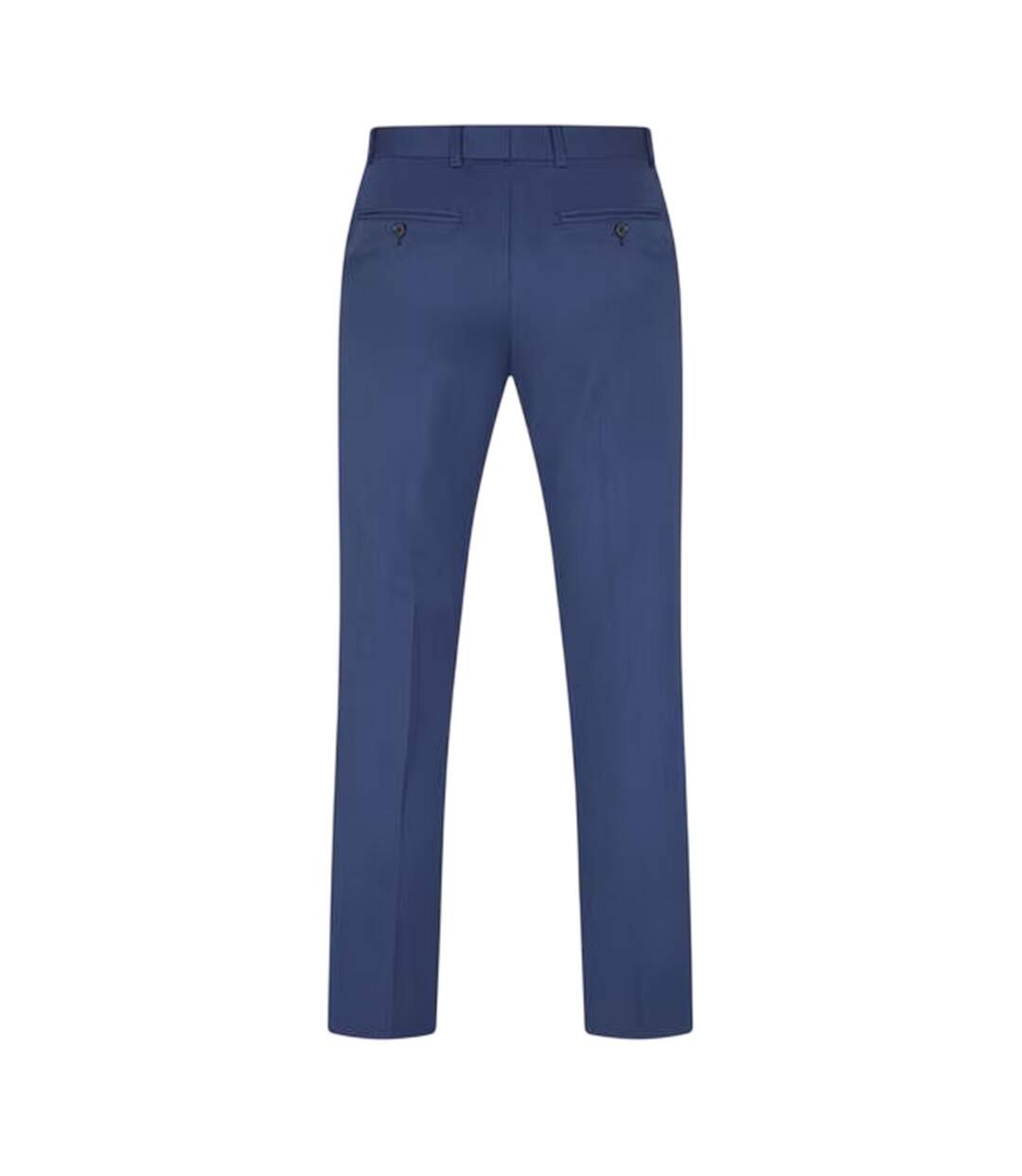 Mens Twill Straight Leg Trousers Blue Ted Baker-3