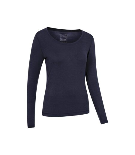 Haut Thermique Keep The Heat Femme Bleu Marine Mountain Warehouse