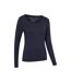 Haut Thermique Keep The Heat Femme Bleu Marine Mountain Warehouse-4