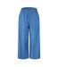 Pantalon Motif/style Uni Femme Bleu Pâle Biba-1
