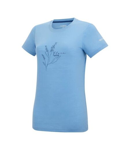 T-shirt Motif/style Lavande Escade Femme Bleu Délavé Regatta