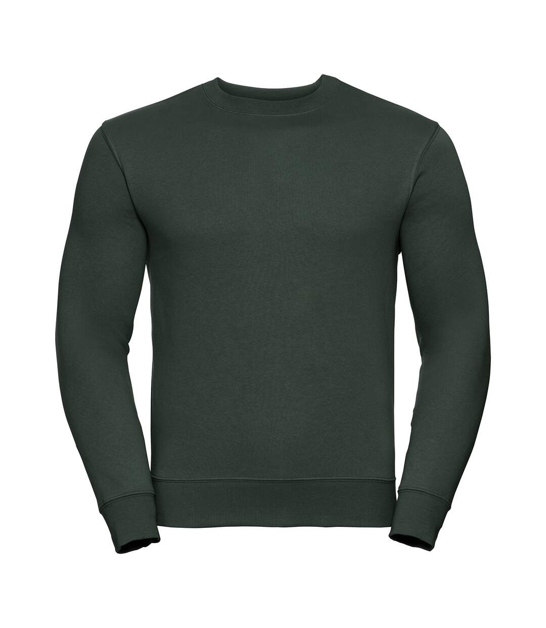 Sweat homme vert bouteille Russell-1