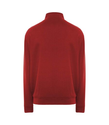 Roly Unisex Adult Ulan Full Zip Sweatshirt (Red)