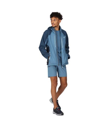 Mens Raddick Waterproof Jacket Stellar Blue Wing Regatta