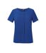 Blouse Manches Courtes Verona Femme Bleu Roi Brook Taverner-1