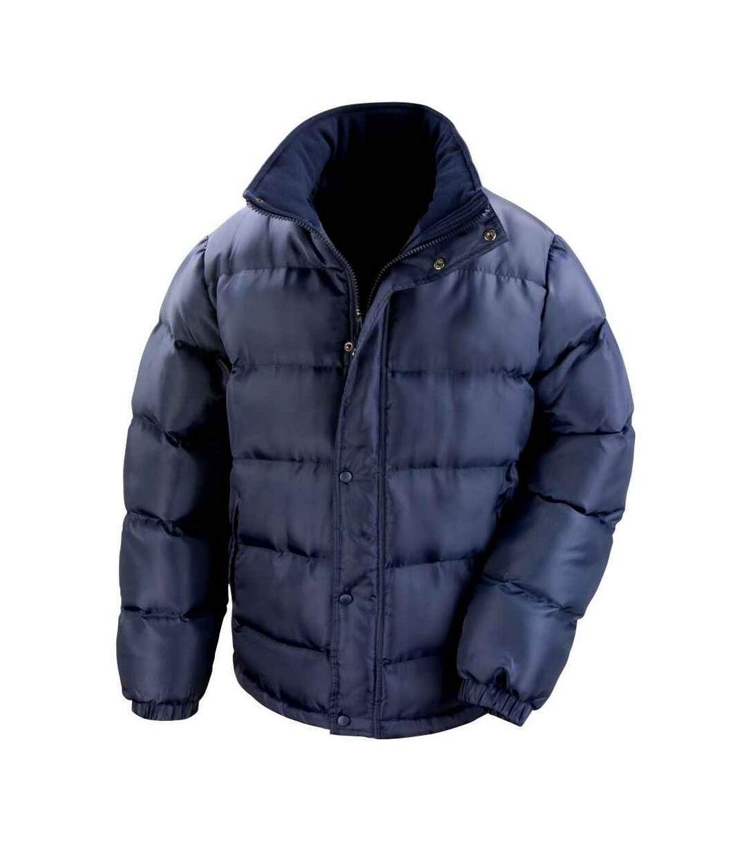 Mens nova lux padded jacket navy Result Core