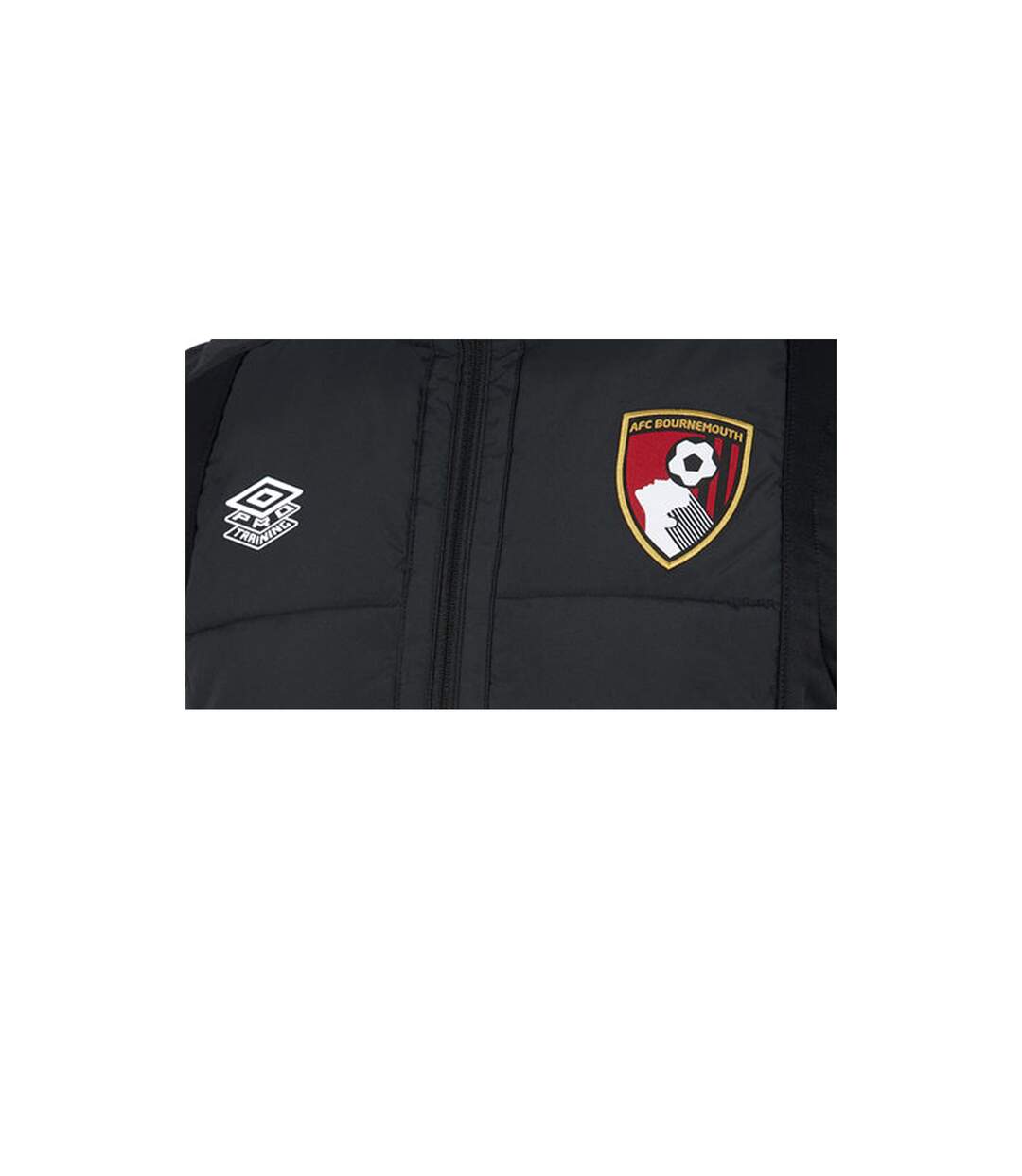 Mens 22/23 umbro gilet black AFC Bournemouth-3