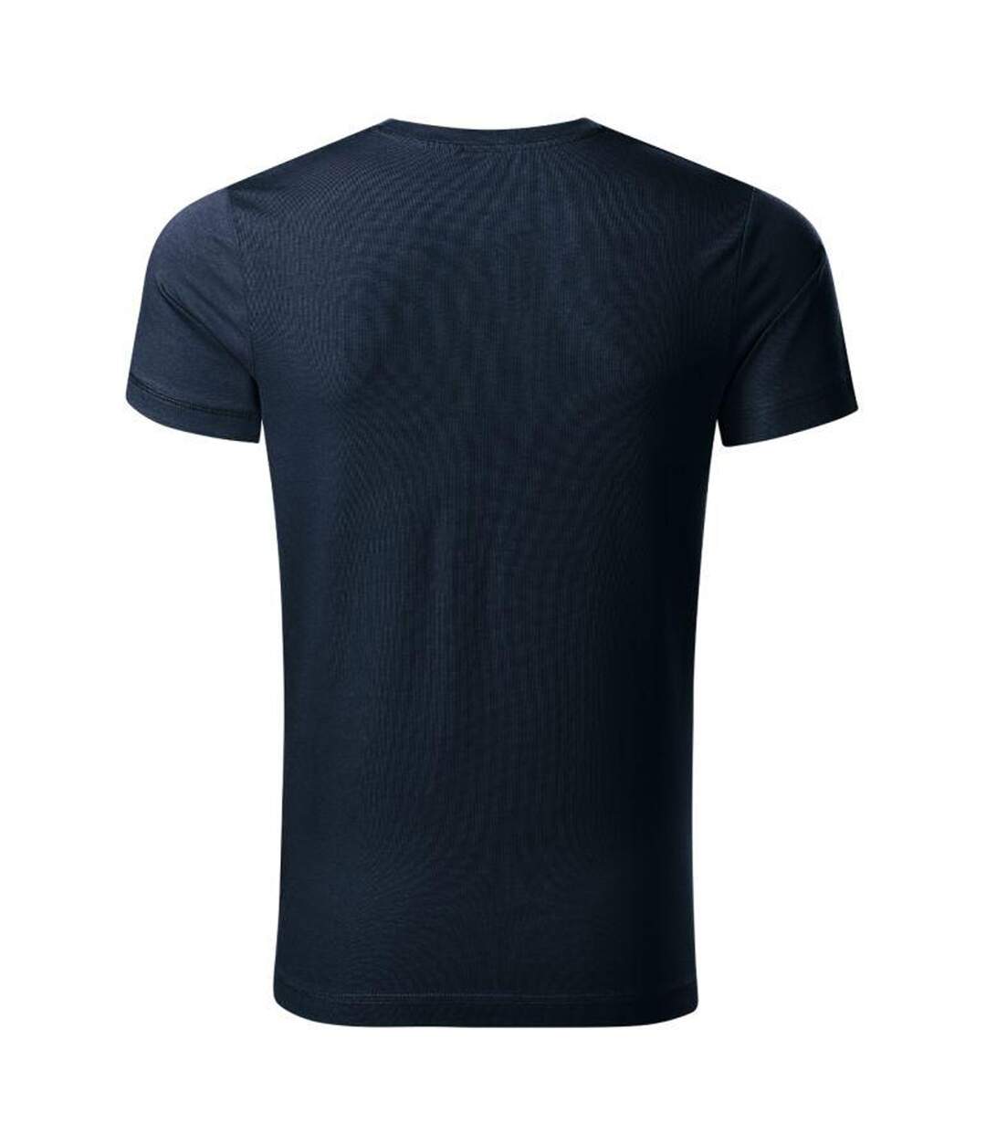 T-shirt Motif/style Uni Action Homme Bleu Marine Foncé Malfini-2