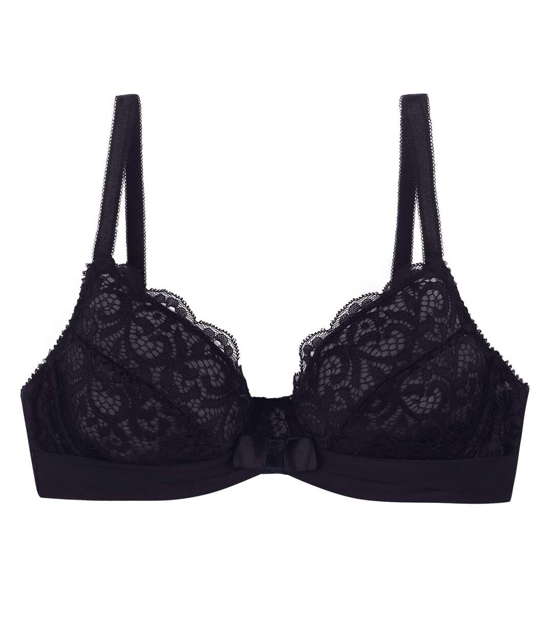 Soutien-gorge à armatures noir Innocente