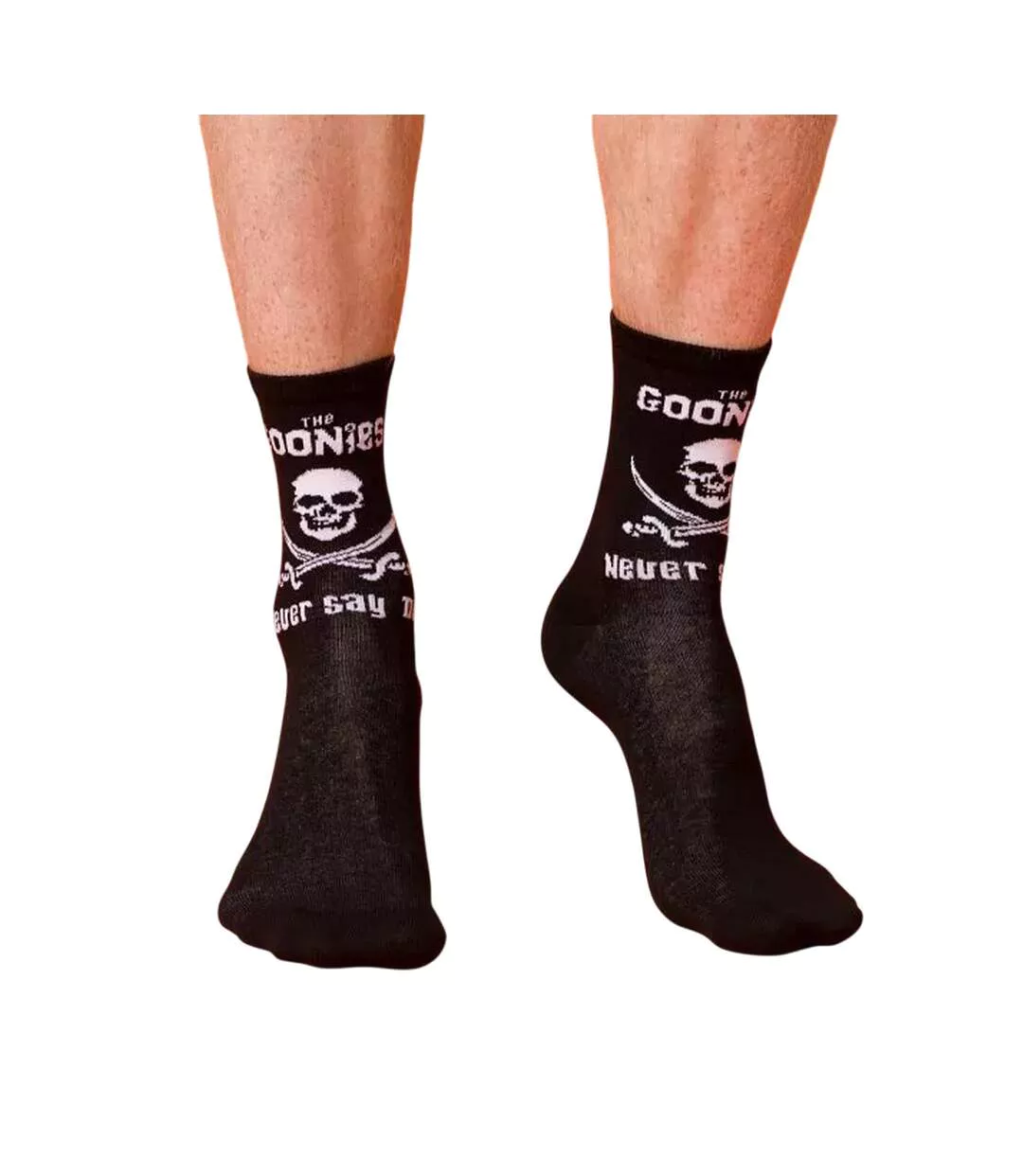 Chaussettes Never Say Die Adulte Noir Charbon The Goonies-4