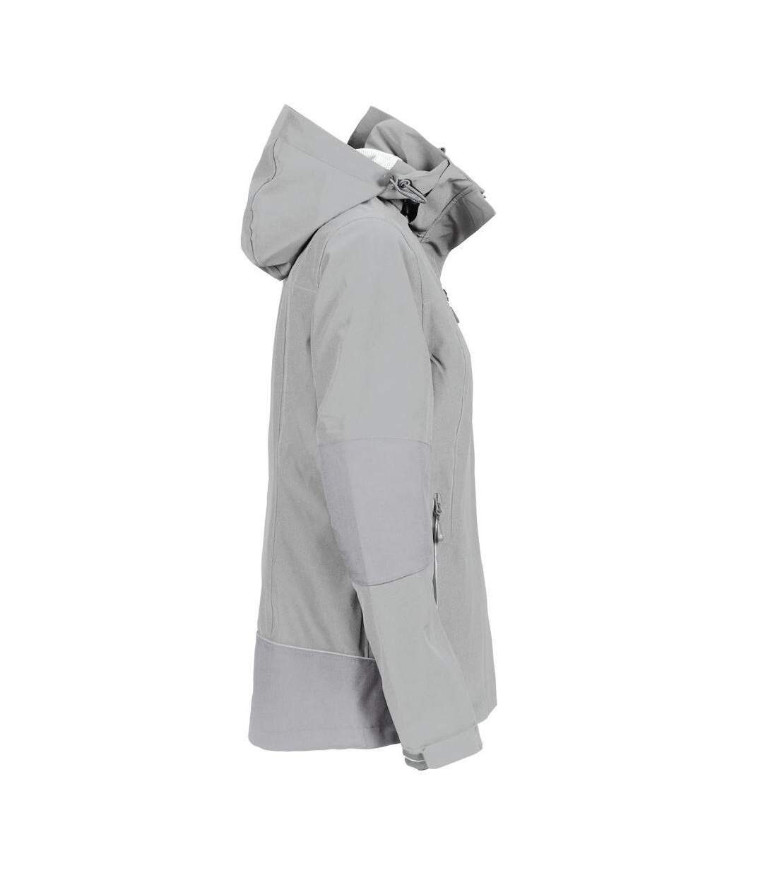 Veste Islandblock Femme Gris Clair James Harvest-3