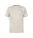 T-shirt Motif/style Graphique Reach The Summit Homme Gris Mountain Warehouse-1