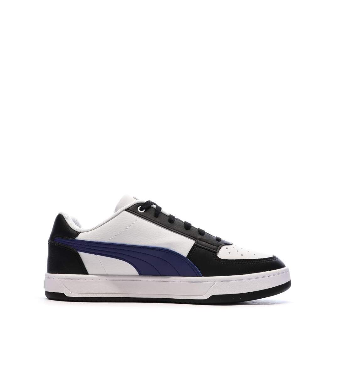 Baskets blanc/noir/bleu homme puma caven 2.0-2