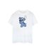 Disney Womens/Ladies Lilo And Stitch Stitch Backside Breast Print Cotton Boyfriend T-Shirt (Blanc) - UTBI51830-1