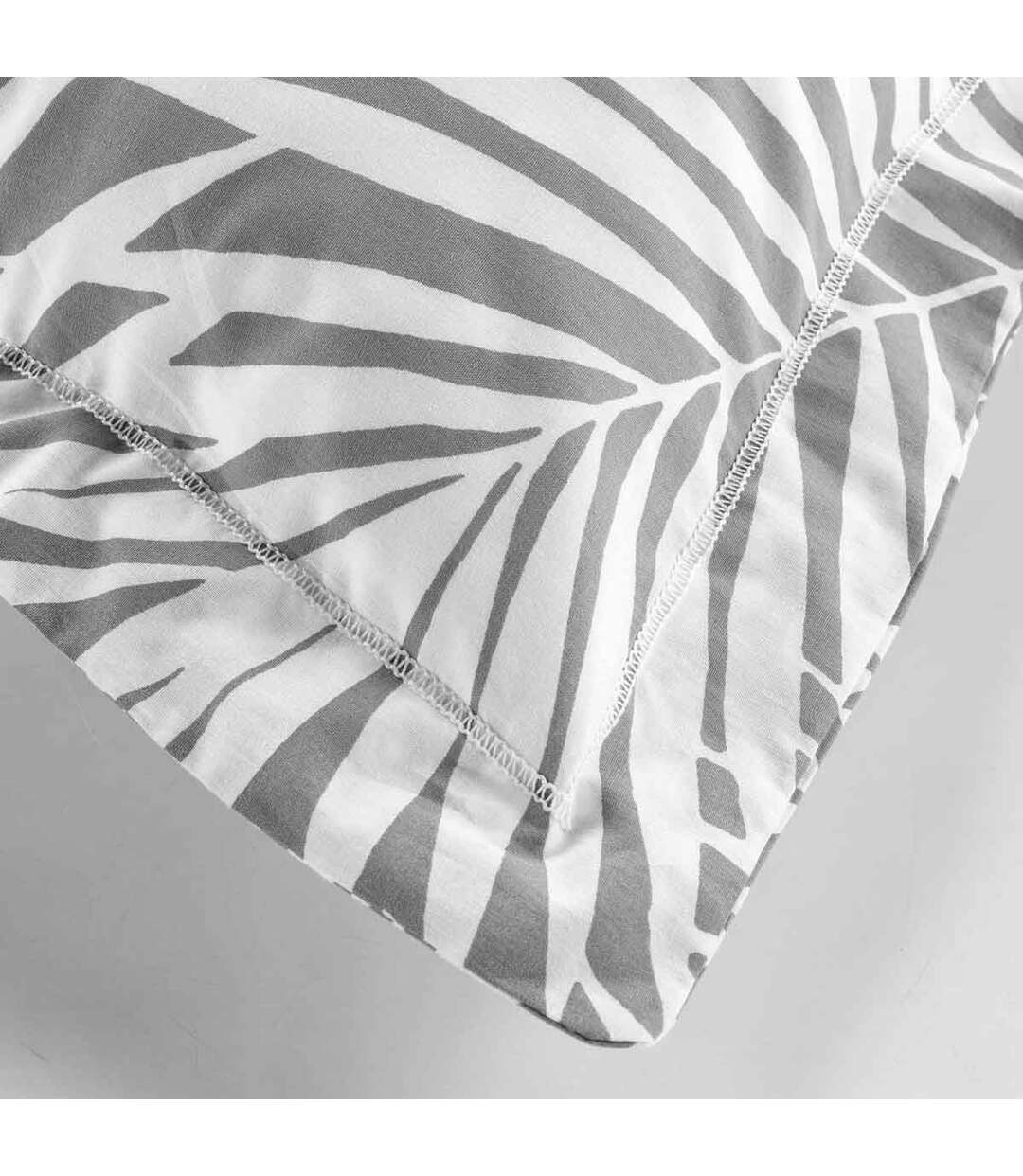 Taie d'Oreiller en Coton Botania 63x63cm Gris-2