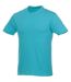 Unisex Heros Short Sleeve T-shirt Aqua Elevate-1