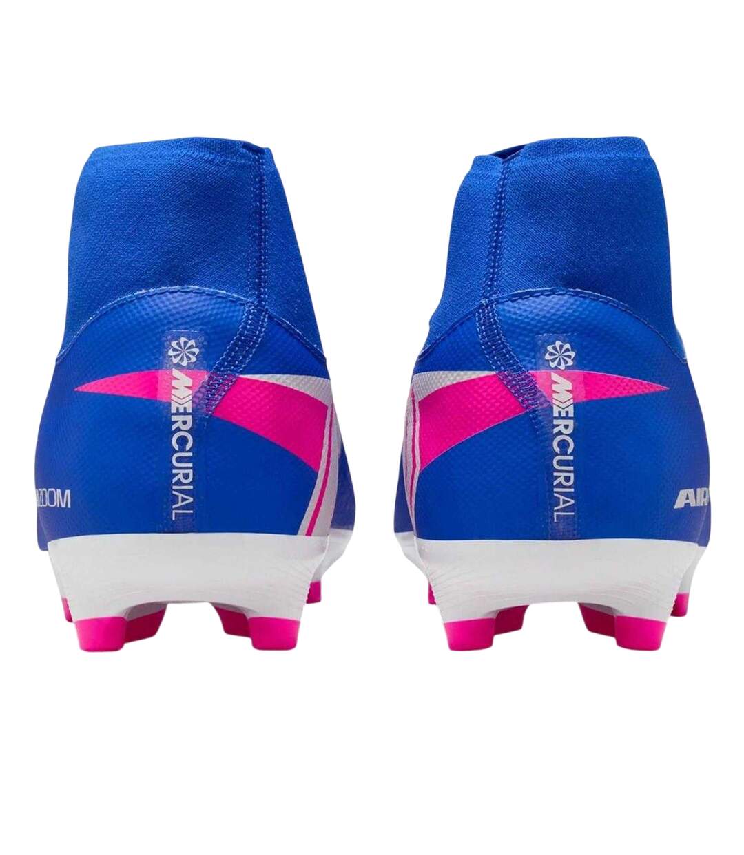 Mens Mercurial Superfly 10 Academy Firm Ground Football Boots Blue White Pink Nike-2