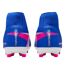 Mens Mercurial Superfly 10 Academy Firm Ground Football Boots Blue White Pink Nike-2